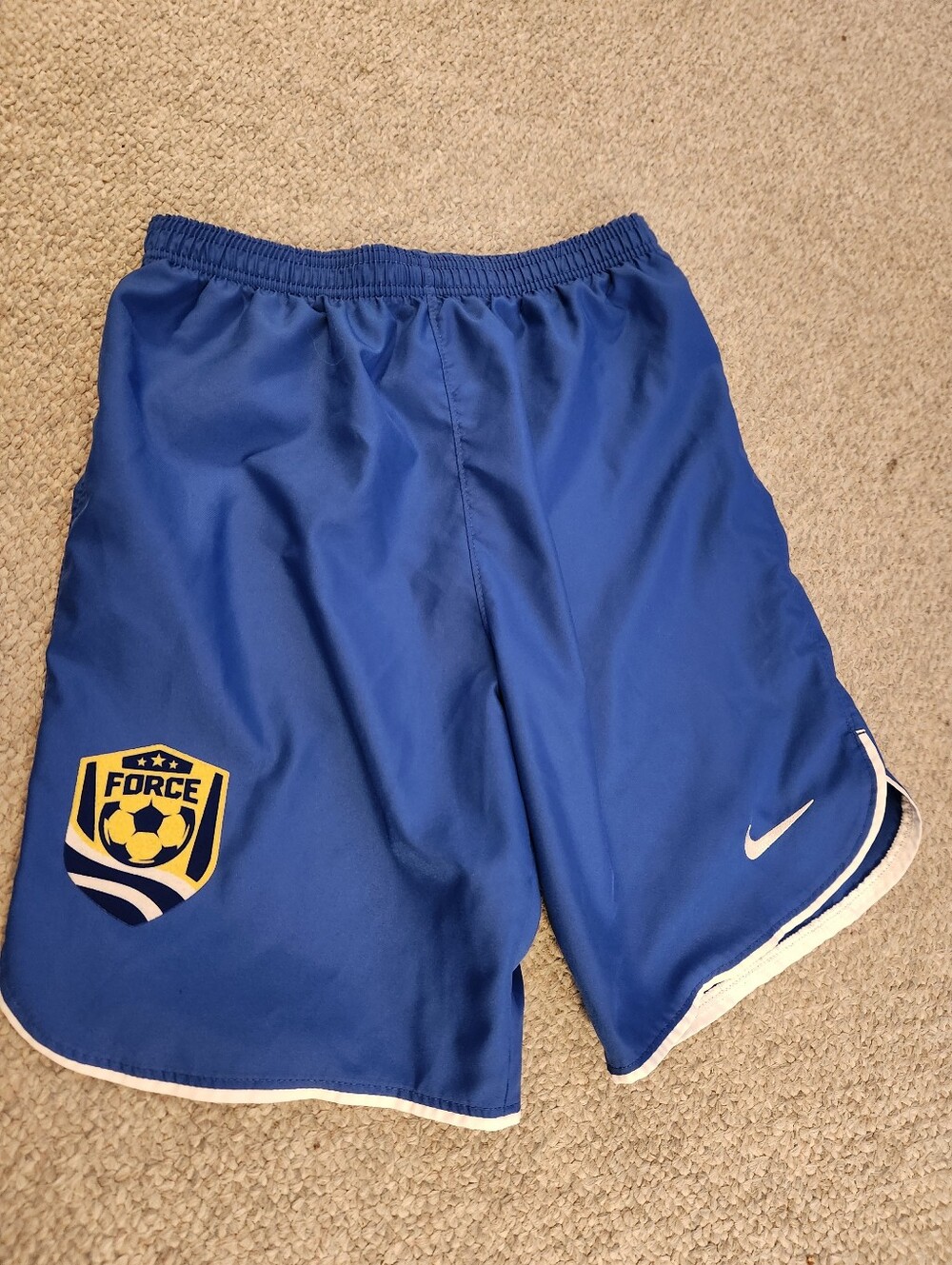 Nike Boy's Royal Blue Soccer Shorts